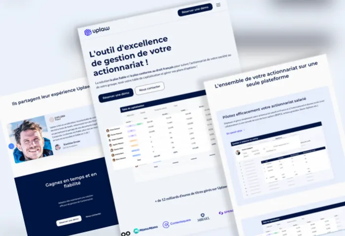 Uplaw · legaltech, built by the Trikrypt team